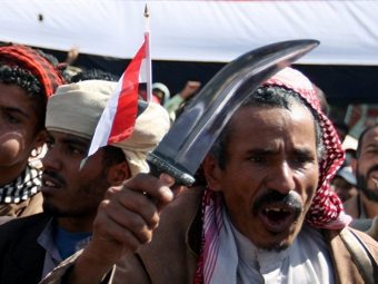 Участники манифестаций в Йемене. Фото ©AFP