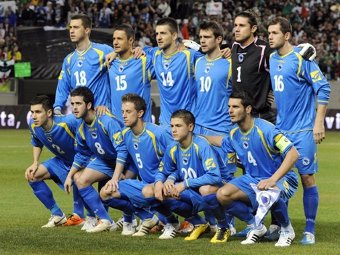 Футболисты сборной Боснии. Фото ©AFP