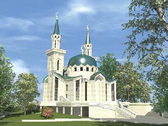 Проект мечети на улице Дзержинского в Калининграде. Иллюстрация с сайта stroyint.ru 
