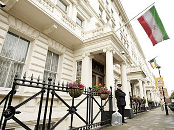 Посольство Ирана в Лондоне. Архивное фото ©AFP