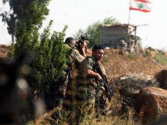 Ливанский солдат на ливано-израильской границе. Фото ©AFP