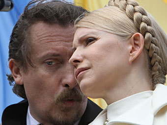 Андрей Шкиль и Юлия Тимошенко. Фото Григория Василенко из архива РИА Новости