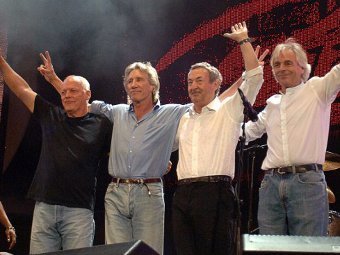 Pink Floyd     Live 8, 2005 .  ©AFP
