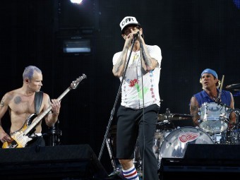  Red Hot Chili Peppers.  ©AFP