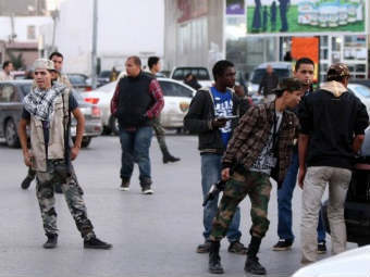 Ливийские ополченцы. Фото ©AFP