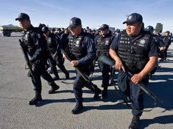 Мексиканские полицейские. Фото ©AFP