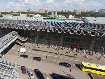 Здание Курского вокзала. Фото ИТАР-ТАСС, Сергей Узаков
