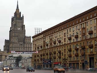 Вид на здание МИД России. Фото "Ленты.Ру"