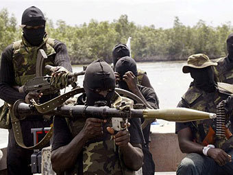 Боевики Дельты Нигера. Фото ©AP