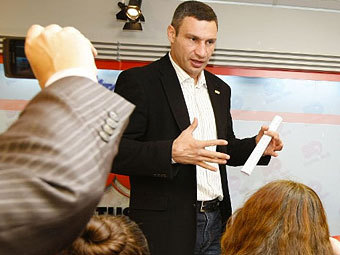 Виталий Кличко. Фото пресс-службы партии "УДАР"