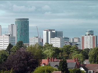 Вид на Бирмингем. Фото с сайта wikipedia.org