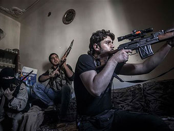 Сирийские повстанцы. Фото ©AP