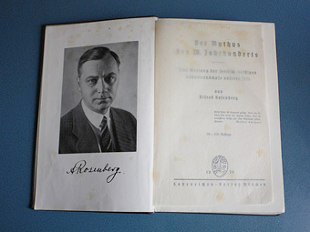 Книга Альфреда Розенберга "Миф 20 века". Фото с сайта reibert.info