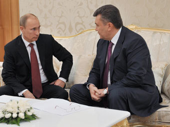 Владимир Путин и Виктор Янукович. Фото Reuters