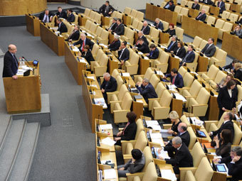 Заседание Госдумы 19 декабря 2012 года. Фото РИА Новости, Владимир Федоренко