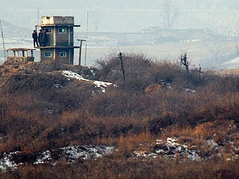 Граница между Южной Кореей и КНДР. Фото Reuters