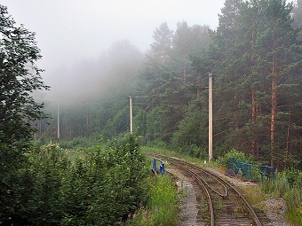 Железная дорога в районе Нязепетровска. Фото пользователя ФотоохотникЖД с сайта blogspot.ru