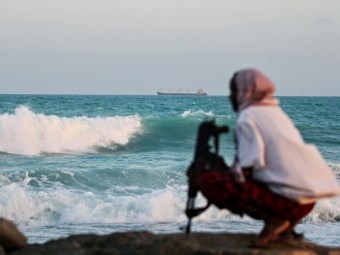 Сомалийский пират. Фото  AFP 