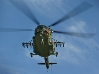 Вертолет Ми-8. Архивное фото ©AFP