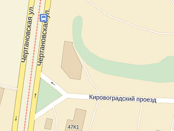 Пересечении Чертановской улицы и Кировоградского проезда на "Яндекс.Картах"