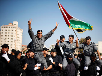 Полицейские ХАМАС. Фото: Suhaib Salem / Reuters