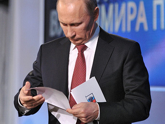 Владимир Путин. Фото: Павел Кассин / Коммерсантъ