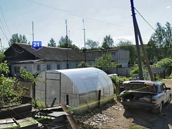 Дом, в котором произошло убийство. Архивное фото сервиса "Яндекс-карты"