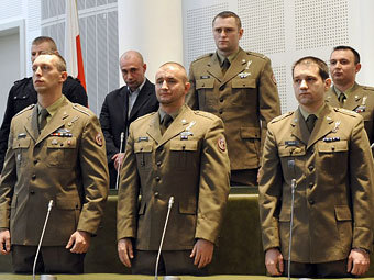 Польские солдаты на скамье подсудимых. Фото:  Janek Skarzynski / ©AFP