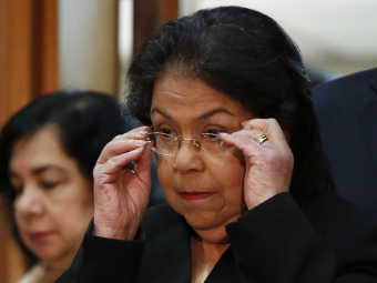 Председатель Верховного суда Венесуэлы Луиза Моралес. Фото Reuters