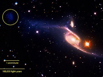          NGC 6872.  NASA's Goddard Space Flight Center/ESO/JPL-Caltech/DSS