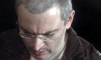 Михаил Ходорковский, кадр НТВ, архив