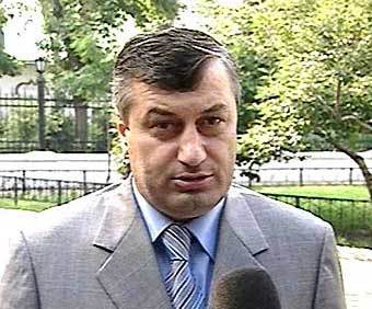 Президент Южной Осетии Эдуард Кокойты. Кадр НТВ