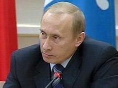 Владимир Путин, кадр НТВ, архив