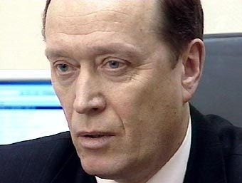 Глава Центризбиркома РФ Александр Вешняков. Кадр ''Первого канала''