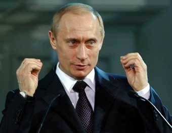 Президент России Владимир Путин, фото с официального сайта.