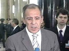 Министр иностранных дел России Сергей Лавров. Кадр НТВ