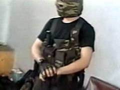 Боевик в бесланской школе, кадр CNN