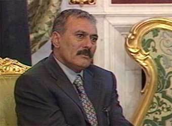 Президент Йемена Али Абдулла Салех. Кадр Первого канала, архив