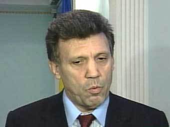 Председатель Центризбиркома Украины Сергей Кивалов. Кадр НТВ