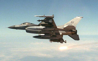 F-16. Фото с сайта Fas.org