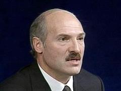 Президент Белоруссии Александр Лукашенко, кадр НТВ, архив