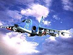 Ударный самолет Су-39. Фото с сайта FIDAE 2004