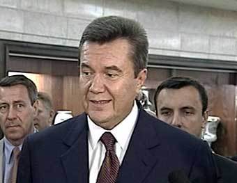 Кандидат в президенты Украины Виктор Янукович, кадр НТВ, архив.