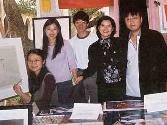 Китайские студенты, фото с сайта ruf.rice.edu