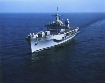 USS Blue Ridge.    bluejacket.com