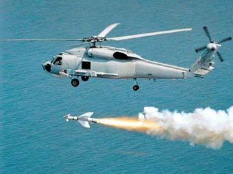   AGM-119B Penguin    S-70B Seahawk.  Sikorsky