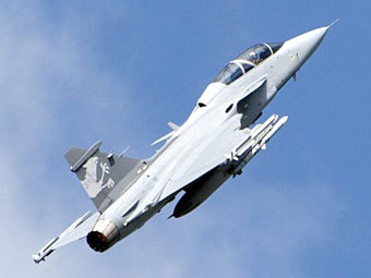  JAS-39 Gripen.  ©AFP