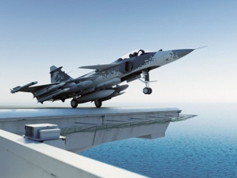 Sea Gripen.  - Saab